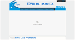 Desktop Screenshot of kovailandpromoters.com